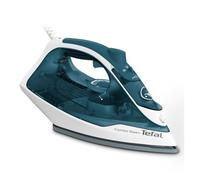 TEFAL Express Steam Iron, 2600W for Fast Heat-Up and Efficient Ironing, True Ceramic Soleplate for Fast Glide, 160 g/minute Steam Boost, Easy-Refilling Water Tank, Anti-Drip Protection, FV2830G0
