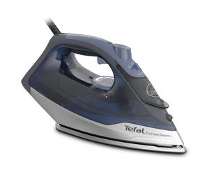 Tefal Express Steam, Steam Iron, 190 g/min Steam Boost, 45 g/min Continuous Steam, 270 ml Water Tank, 2600W Power, Non-Stick Durilium Airglide