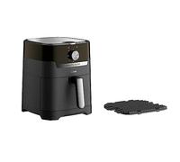 Tefal EY5018 Easy Fry & Grill Classic Friteuse à air chaud, technologie 2 en 1 (friteuse à air chaud et grill), avec capacité : 4,2 l, température réglable, minuteur, noire