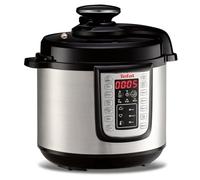 Tefal Fast & Delicious Multicooker Electric Pressure Cooker 1200 W 25 Automatic Programs, Manual Mode, Reciper, Steamer Basket 6 L