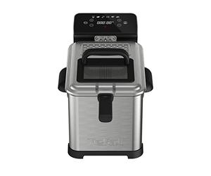 Tefal FR507D Family Pro Digital Electric Fryer | 4L Oil Capacity | Cooling Zone Technology | Dishwasher Safe Parts | LED Digital Display with Touch Screen |