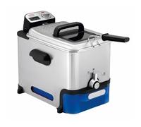 Tefal FR804040 fryer Single 3.5 L Stand-alone 2300 W Deep fryer Blue, Stainless steel