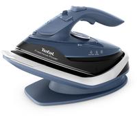TEFAL Freemove Power FV6674G0 Cordless Steam Iron - Blue Salt & Black, Black,Blue