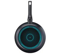 Tefal Frying 24cm Schwarz Non Stick Wok Cooking Kitchen Schmoren Vegetables Dine