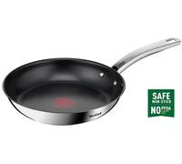 Tefal Intuition B8170444 - Padella a induzione in acciaio inox, 24 cm