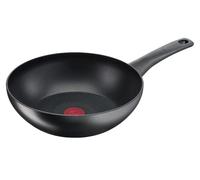 Tefal G26019 Ultimate On Wok Pan 28 cm Non-Stick Coating with Titanium Particles Reinforcement Thermo-Spot PFOA-Free Suitable for All Hobs Including Induction Cookers Black