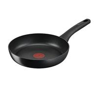 Tefal G28804 Hard Titanium On Frying Pan 24 cm, Aluminium, Safe Non-Stick Coating, Thermal Signal Temperature Indicator, Suitable for All Hob Types, Suitable for Induction Cookers, Black
