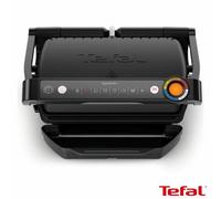 Tefal Gc7178G1 Optigrill+ Intelligent Health Grill 2000W Automatic Cooking 6 Programs Non Stick Plates Black