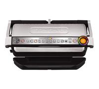 Tefal GC722D40 Optigrill Plus X-Large Grill with 9 Automatic Settings and Cooking Sensor, Stainless Steel, Non Stick Removable Plates