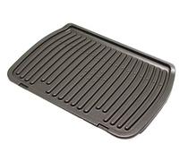 Tefal Grill Plate for GC702D, GC712D Opti Barbecue Contact, Black, Rectangular, Stainless Steel