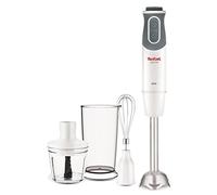 Tefal HB643140 Optichef Quartzite Hand Blender, White, 800 W
