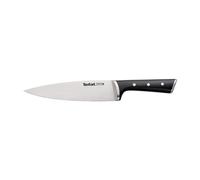Tefal Ice Force Stainless Steel Chef Knife 20cm K2320214, Premium Design, Long Lasting Performance, Silver/Black