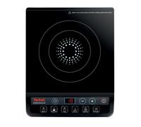 Tefal Everyday Portable Electric Induction Hob, 2 hours timer, 6 functions, 9 power level, 2100W, Kitchen, Student, Cooking, Caravan, Party, Black, IH201840