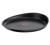Tefal Ingenio Crepe Pan 27 cm, Induction, Non-Stick Coating, Cast Aluminium, Stackable, Dishwasher Safe, Eco Resist L8581004, Black, Non-Stick