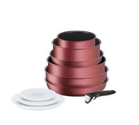 TEFAL INGENIO Daily Chef Batterie de cuisine 10 p, Induction, Revetement antiadhésif, Poeles casseroles, Fabriqué en France L3989402