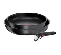 Tefal Ingenio Daily Chef Induction Black 3-Piece Set L76295, Variety Pack