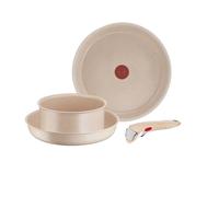 Tefal Ingenio Delight, Frying Pans 24 cm and 28 cm, Saucepan 18 cm, Removable Handle, Non-Stick, 100% Recycled Aluminium Body, All Hobs, L7839102