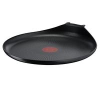 Tefal - Ingenio Easy Plus Crepe Pan - Oven Safe - 27 cm - Black | Stackable non-stick frying pan for cooking on gas and glass-ceramic, oven safe, titanium coating