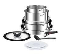 Tefal Ingenio Emotion 10-Piece Cookware Set, Stainless Steel