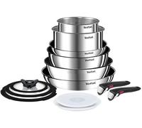 Tefal Ingenio Emotion L897SD74 13-Piece Pan Set - Stainless Steel