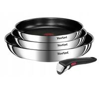 TEFAL INGENIO EMOTION FRYPANS SET 5-PIECE WITH REMOVABLE HANDLE, SAUTE PAN, PANS