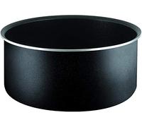 Tefal Ingenio Essential Saucepan Set, 4 Pieces, Stackable, Removable Handle, Space Saving, Non-Stick, Black, L2009342