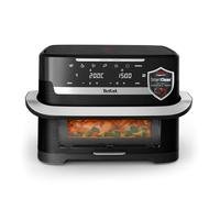 Tefal Ingenio Flex 9L Air Fryer with Cooking Window - Black | 2x Cooking Zones 5.5L+3.5L or 1x 9L Giant Zone, Removeable Ingenio Handles, Non-Stick, Dishwashable Drawer, EY9288G0