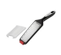 Tefal Ingenio K2070714 Durable BPA-Free 2-Blade Hand Grater with Silicone Pad, Black and Red