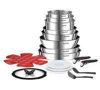 Ingénio Emotion 20-Piece Cookware Set Inox