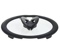 TEFAL Ingenio L9936582 Glass Lid 24 cm Flat Design with Folding Handle