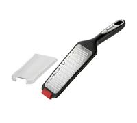 Tefal Ingenio K2070714 Durable BPA-Free 2-Blade Hand Grater with Silicone Pad, Black and Red