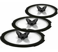 TEFAL INGENIO SET OF GLASS LIDS, 3-PIECE SET, DIAMETER 22, 24, 28 CM, GLASS LID
