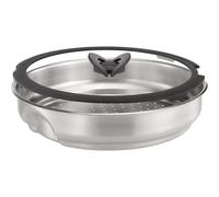 Tefal Ingenio Stainless Steel Steamer with Glass Lid