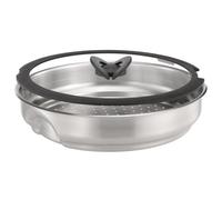 Tefal Ingenio Stainless Steel Steamer With Glass Lid
