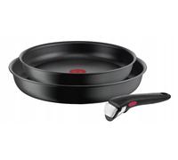 TEFAL INGENIO ULTIMATE 3-Piece Frying Pan Set - 24/28 cm, Removable Handle, Pans