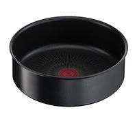Tefal Ingenio Unlimited 26cm Sautepan, Stackable, Aluminium, Induction, Easy Cleaning, Non-Stick Coating, Removable Handle, Heat Indicator, Black, L7633502