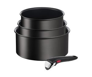 Tefal Ingenio Unlimited saucepan set 4 pieces Black