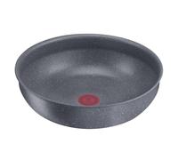 Tefal Ingenio Wok Frying Pan 26 cm, Induction, Non-Stick Coating, Stackable, Dishwasher-Safe, Made in France, Natural Force L3967702, Black, Non-Stick