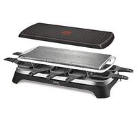 Tefal INOX & Design RE45A8 10person(s) 1350W Black, Stainless Steel Electric Raclett - Raclette (1350 W, 280 mm, 530 mm, 150 mm, 7 kg, 324 mm)