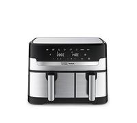 TEFAL Jamie Oliver Dual Drawer EY90JDG0 Air Fryer - Black & Silver, Silver/Grey,Black