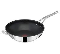Jamie Oliver by Tefal Cook's Classics Stainless Steel Wok, 30cm