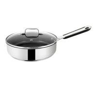 Tefal Jamie Oliver Kitchen Essentials 25cm Stainless Steel Saute Pan, Silver