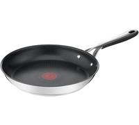 Tefal Jamie Oliver Kitchen Essentials Stainless Steel Non-Stick Induction Compatible 28 cm Frying Pan