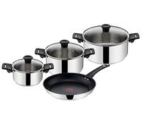 Tefal Jamie Oliver Mainstream B271S7 Pot and pan Set, Stainless Steel, Black