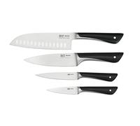 Tefal Jamie Oliver The Knife Series' 4PC Set (9CM PARING + 12CM Utility + 15CM Chef + 16.5CM SANTOKU Knives)