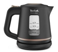 Tefal KI533840 Plastic Includeo Jug Electric Kettle, 1L Capacity, 200mm x 166mm x 232mm, Black