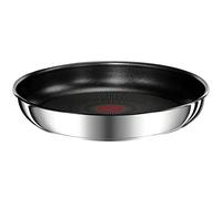 Tefal L9730602 Ingenio Preference, Stackable, Stainless Steel, Safe Non-Stick Coating, Induction, Made in France, Versatility, Space Saving, Temperature Indicator, Frying pan 28 cm