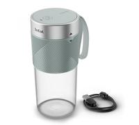 Tefal Lightmix Portable Blender, Powerful Cordless Mini Blender, Rechargeable, Portable Smoothies, Protein Shakes, Blends Ice & Frozen Fruit, 300ml BL1C0430