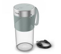 Tefal Lightmix Portable Blender, Powerful Cordless Mini Blender, Rechargeable, Portable Smoothies, Protein Shakes, Blends Ice & Fr