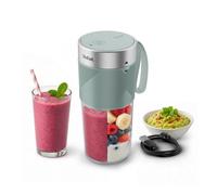 Tefal Lightmix Portable Blender, Powerful Cordless Mini Rechargeable, Smoothies, Protein Shakes, Blends Ice & Frozen Fruit, 300